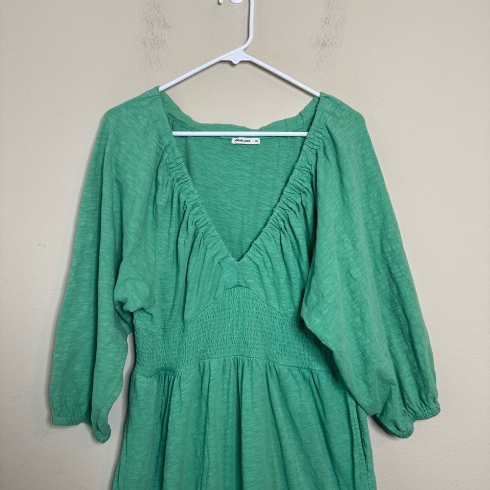Marine Layer Florence Vintage Slub MIDI Dress - Picture 4 of 14